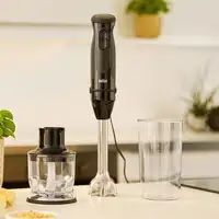 Braun MultiQuick 3 MQ30201M 0,6 L Batidora de inmersión 900 W Negro, Acero satinad