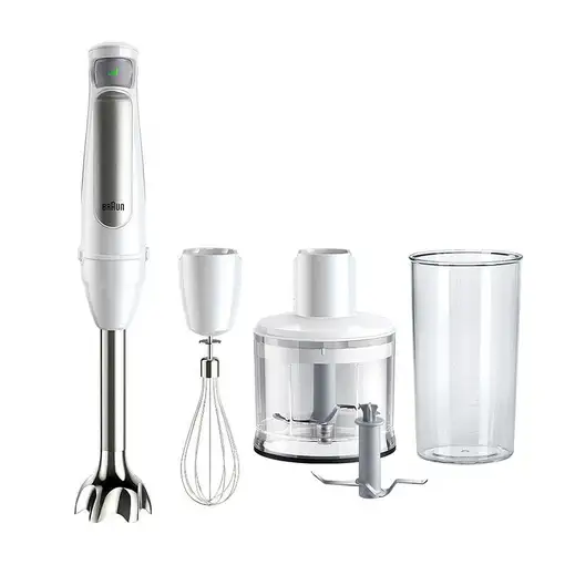 Braun MultiQuick 7 MQ7035IWH 0,6 L Batidora de inmersión 1000 W Acero inoxidable,