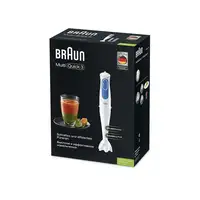 Braun MQ 3000 Smoothie 0,6 L Batidora de inmersión 700 W Azul, Blanco
