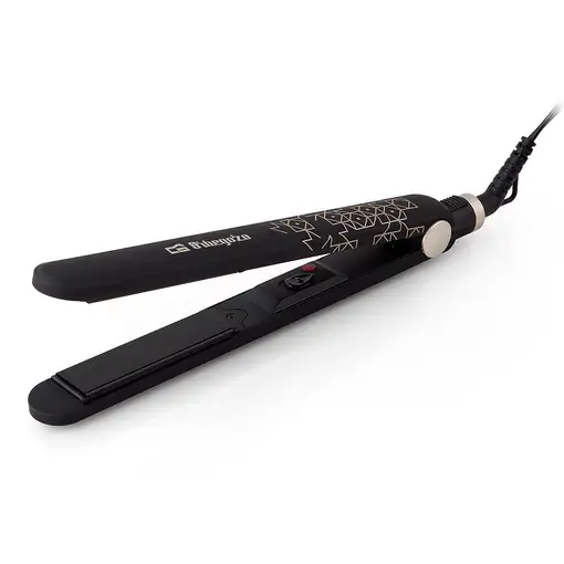 Orbegozo PL 3500 Utensilio de peinado Plancha de pelo Caliente Negro 35 W 1,8 m