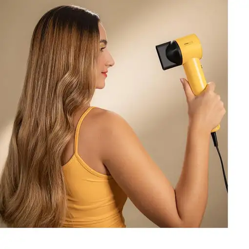 Cecotec IoniCare RockStar Style secador 1500 W Negro, Amarillo