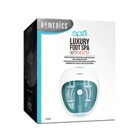 HoMedics FS-250-EU bañera de pies Azul, Blanco