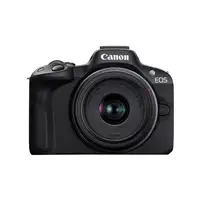 Canon EOS R50, Black + RF-S 18-45mm F4.5-6.3 IS STM Kit MILC 24,2 MP CMOS 6000 x 4