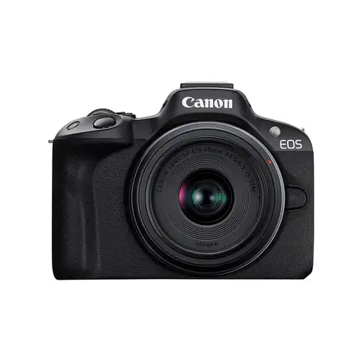 Canon EOS R50, Black + RF-S 18-45mm F4.5-6.3 IS STM Kit MILC 24,2 MP CMOS 6000 x 4
