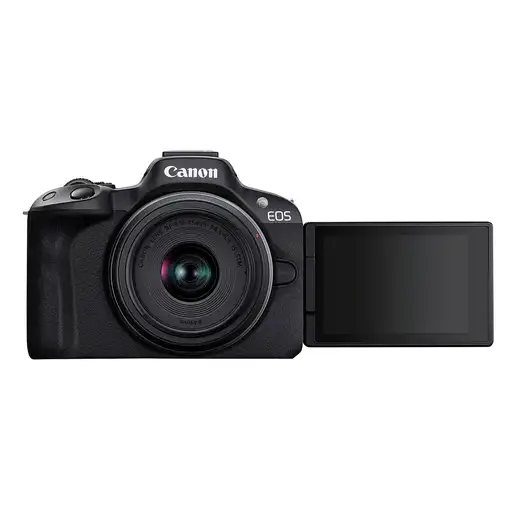 Canon EOS R50, Black + RF-S 18-45mm F4.5-6.3 IS STM Kit MILC 24,2 MP CMOS 6000 x 4
