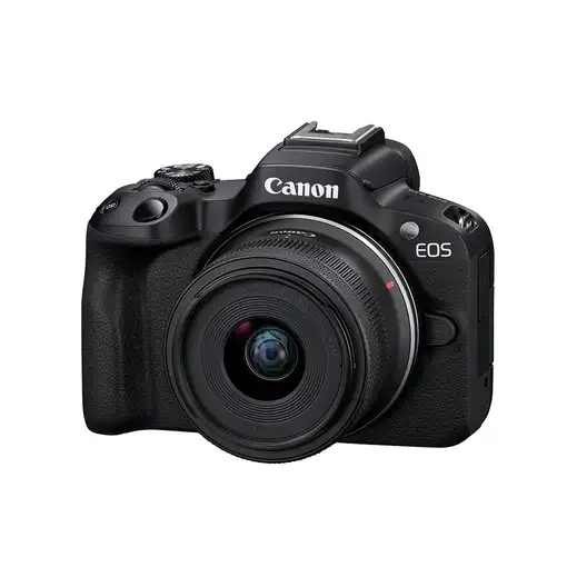 Canon EOS R50, Black + RF-S 18-45mm F4.5-6.3 IS STM Kit MILC 24,2 MP CMOS 6000 x 4