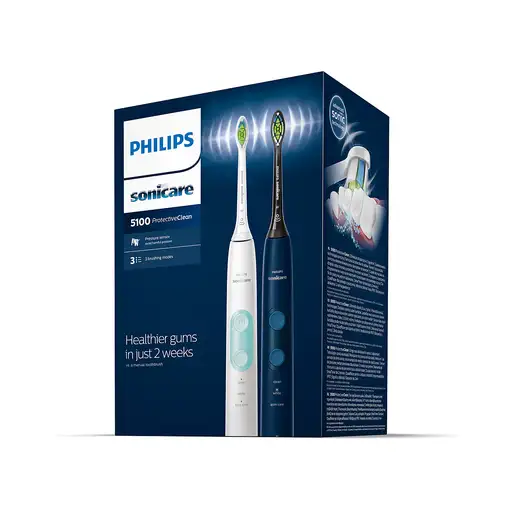 Philips Sonicare ProtectiveClean 5100 ProtectiveClean 5100 HX6851/34 Cepillo denta