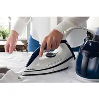 Ariete 5571/00 2400 W 1,8 L Suela de cerámica Azul, Blanco