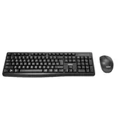 Nilox NXKMWE012 teclado Ratón incluido Oficina RF inalámbrico Español Negro