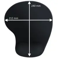 Ewent EW3181 alfombrilla para ratón Negro