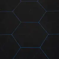 iggual Hexa 1 Alfombrilla de ratón para juegos Negro, Azul