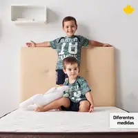 Pack Colchon + Cabecero Tapizado + Somier Descansin | 160 x 190 | Negro
