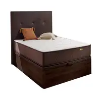 Pack Colchon + Cabecero + Canape Abatible Descansin | 180 x 200 | Chocolate