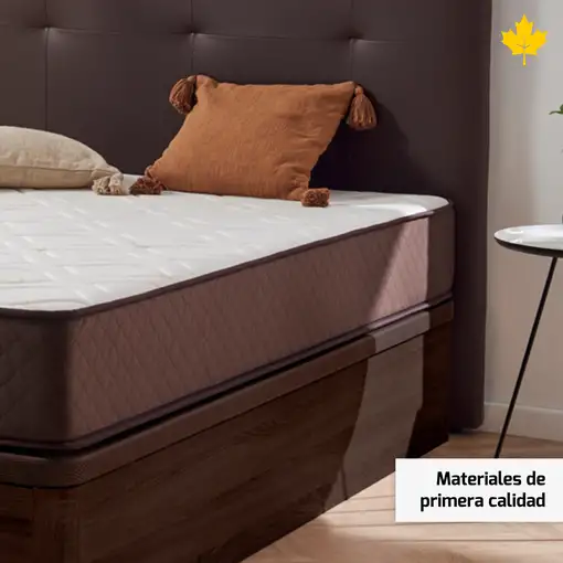 Pack Colchon + Cabecero + Canape Abatible Descansin | 90 x 190 | Chocolate