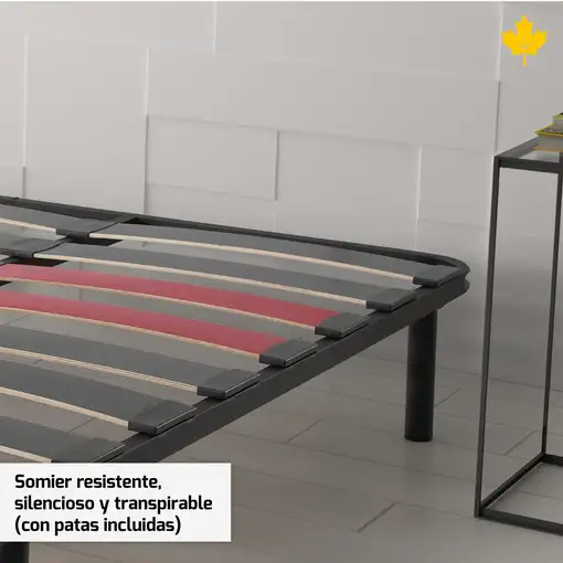 Pack Colchon + Almohada Viscoelastica + Somier Descansin | Medida 105 x 180