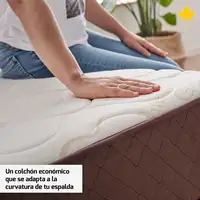 Pack Colchon + Almohada Viscoelastica + Somier Descansin | Medida 80 x 180
