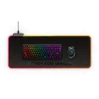 Energy Sistem GAMING Pad ESG P5 RGB Alfombrilla de ratón para juegos Negro