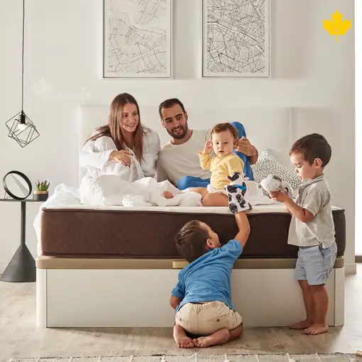 Cabecero de Cama Tapizado 180cm | Blanco | Directo a suelo sin agujeros |Descansin