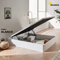 Canape Abatible 160 x 190 cm | Color Blanco | Con Subida A Domicilio | Descansin