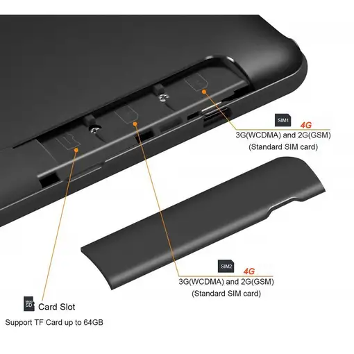 Withtech CIS Edison VI 10' 6/64GB 4G Deca core Plata