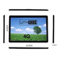 Withtech CIS Edison VI 10' 6/64GB 4G Deca core Plata + funda