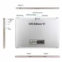 Withtech CIS Edison VI 10' 6/64GB 4G Deca core Plata + funda