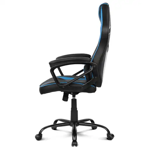 DRIFT DR50 Silla para videojuegos de PC Asiento acolchado tapizado Negro, Azul