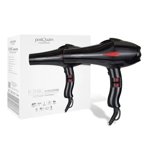 PostQuam PQPAE1007 secador 2300 W Negro, Rojo