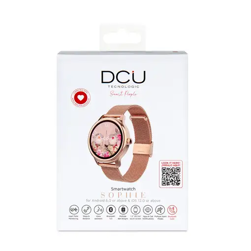 Smartwatch SOPHIE oro rosa metal