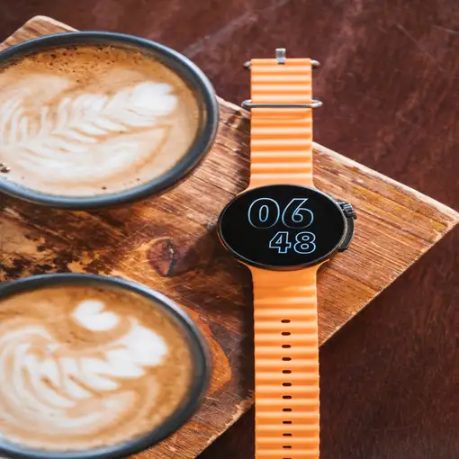 Smartwatch BOSTON negro/naranja