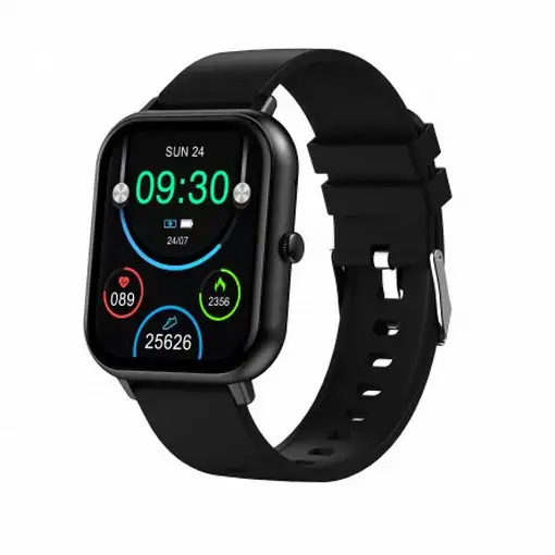 Smartwatch Curved Glass Pro negro
