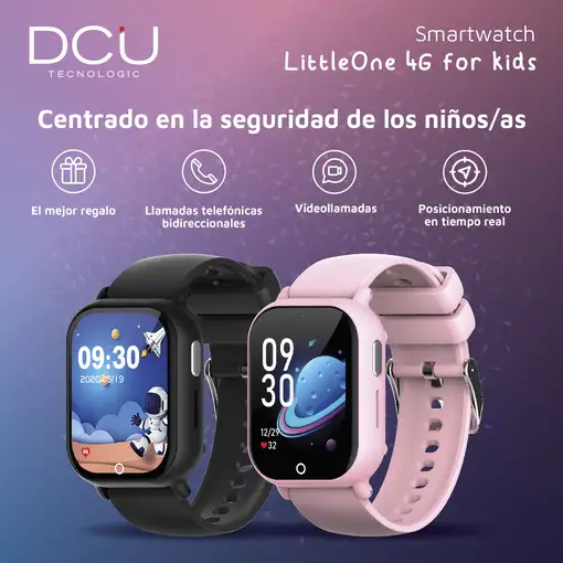 Smartwatch niñ@s LittleOne 4G videollamadas rosa