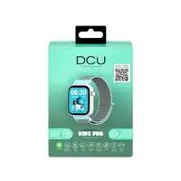 Smartwatch KIDS PRO GPS & videollamadas negro/correa tela verde