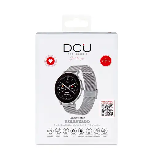 Smartwatch BOULEVARD plateado