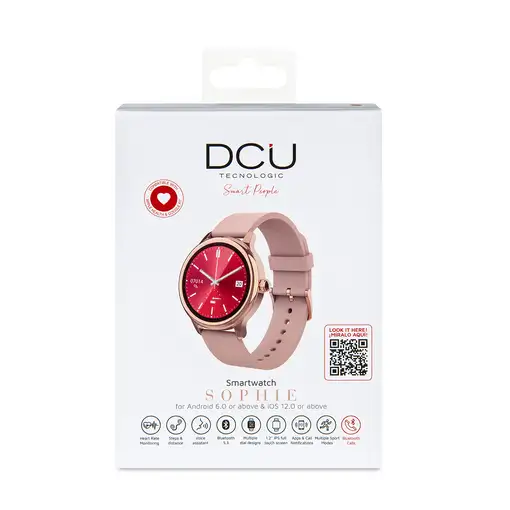 Smartwatch SOPHIE oro rosa silicona