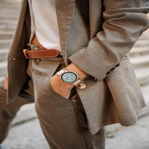 Smartwatch SOPHIE oro rosa silicona