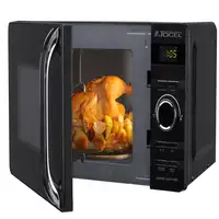 Microondas Jocel 20l, Grill, 700w Negro