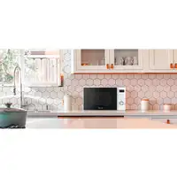 Midea MCM238GDWP microondas Blanco Microondas combinado Encimera 23 L 1250 W