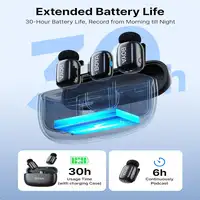 Micrófono Inalámbrico 2 Canales USB-C Cancelación Ruido 100mBoya Mini-14