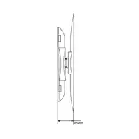 Soporte TV full motion 3 brazos 32''-55'' VESA máx 400x400 peso máx 35kg