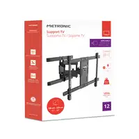 Soporte TV Pared Inc/Orien/Desplegable 70''- 90'' VESA 600x400 hasta 60kg  451072