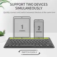 Teclado Inalámbrico Multidispositivo Klack Recargable Bluetooth