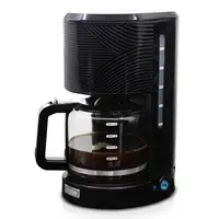 Cafetera Goteo 10 Tazas Máquina  Café Filtro Reutilizable, 1,25L, CM1171BLK Briebe