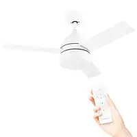Ventilador techo Grunkel SKYECO-52, 35W, LED 24W, 6 vel., mando, temporizador