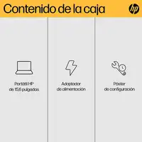 HP 15-fc0126ns AMD Ryzen™ 5 7520U Portátil 39,6 cm (15.6\) Full HD 16 GB LPDDR5-SD