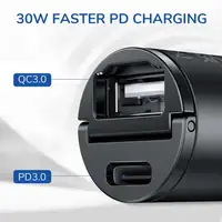 Cargador de coche Mechero Klack USB Tipo C 30W