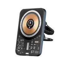 Cargador Soporte de Coche Inalámbrico Klack Rotación 360°,