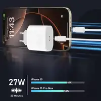 Cargador Carga rápida Klack con cable USB Tipo C trenzado
