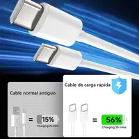 Cargador Carga rápida Klack con cable USB Tipo C trenzado