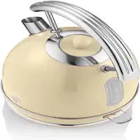 Retro Hervidor Agua Eléctrico, 1,8 L, Resistencia Oculta, sin BPA,SK14630CNEU SWAN